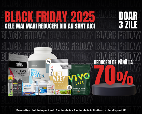 Black Friday 2025 - Pana la 70% Reducere