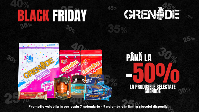 Grenade - Black Friday - Pana la 50% Reducere