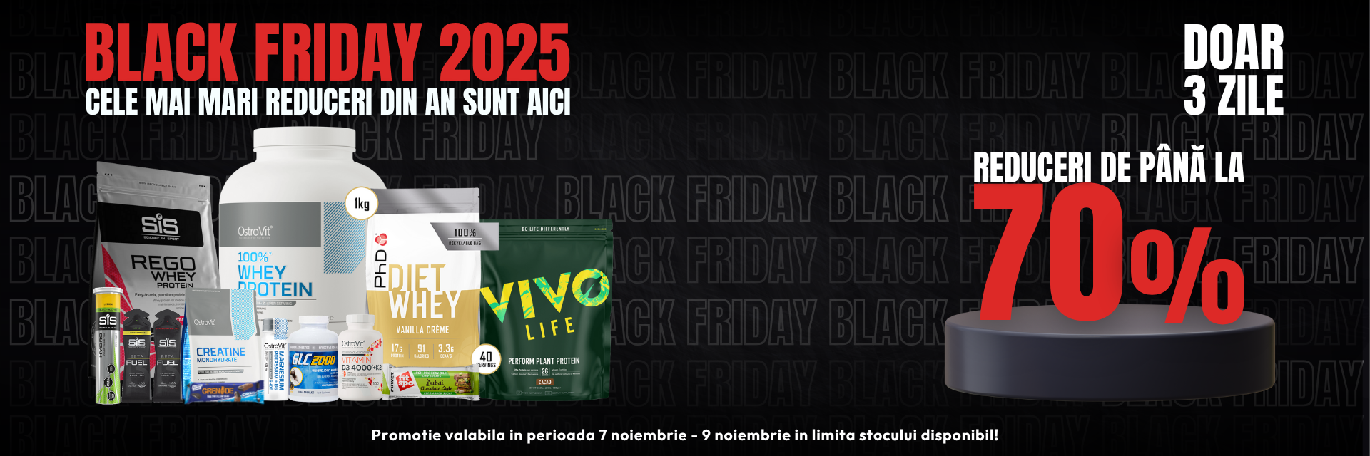 Black Friday 2025 - Pana la 70% Reducere