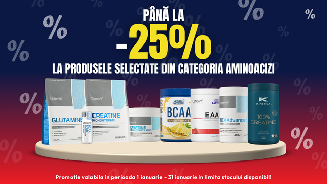 Ianuarie AMINO - pana la 25% OFF