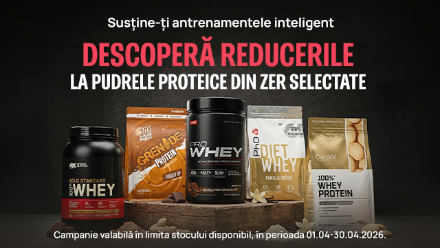 Aprilie - Recomandari Whey Protein