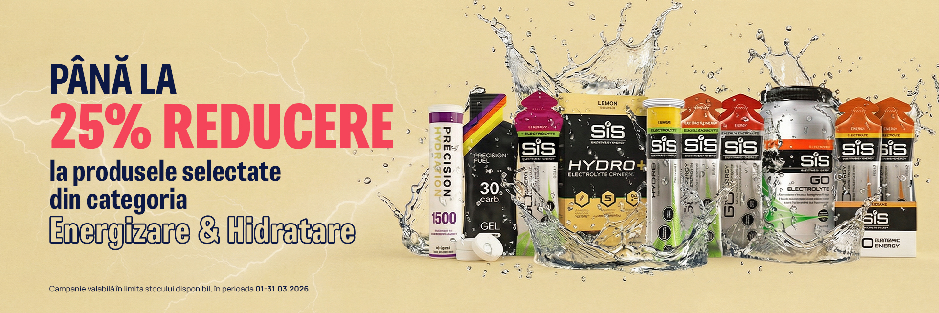 Martie - Pana la 25% Reducere Energizare & Hidratare