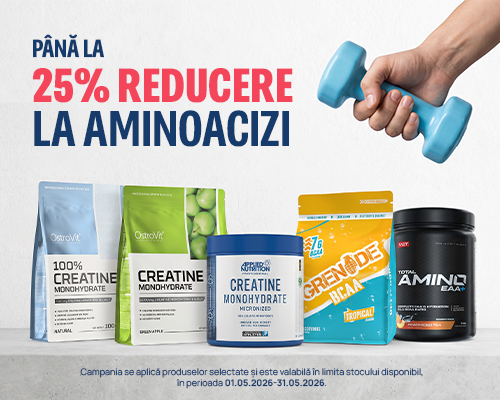 Mai - Pana la 25% Reducere la produsele din categoria Aminoacizi